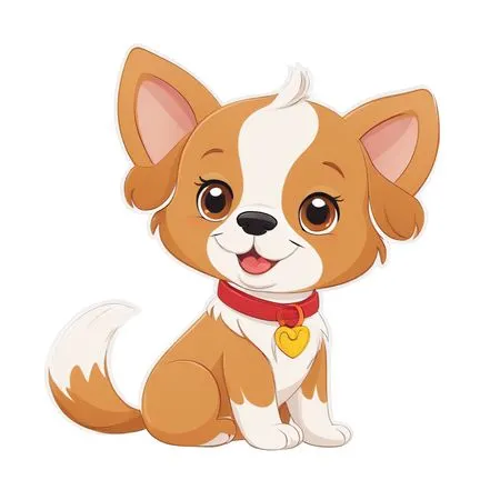 Cute Puppy  AI Image