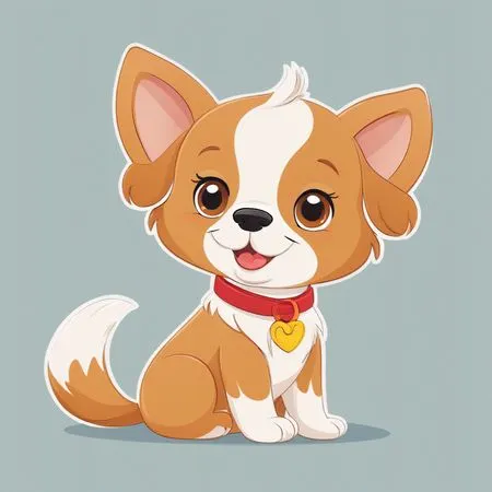 Cute Puppy  AI Image