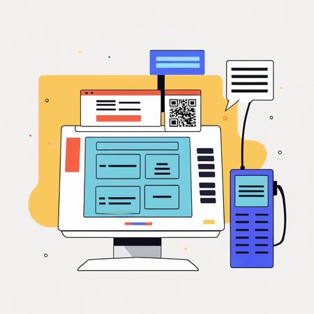Digital Cash Register  AI Image