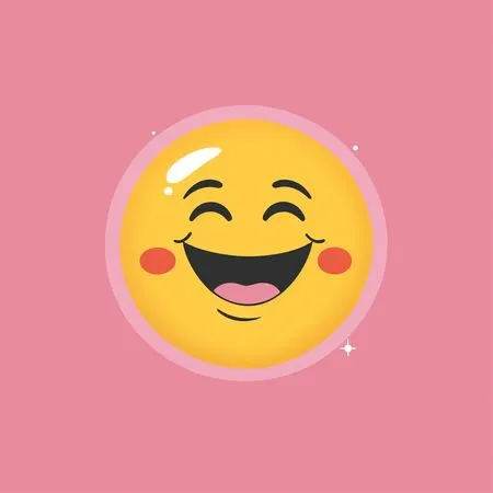 Emoji souriant  AI Image