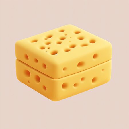 Éponge réaliste avec trous  AI Image