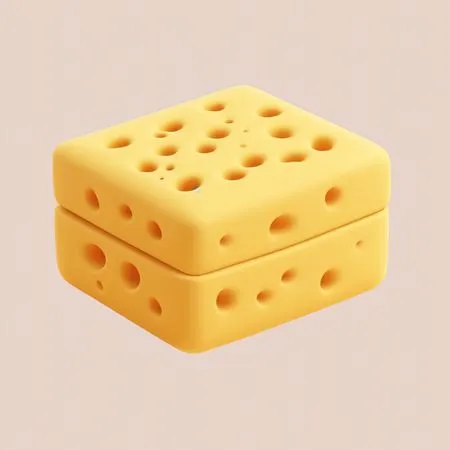 Éponge réaliste avec trous  AI Image