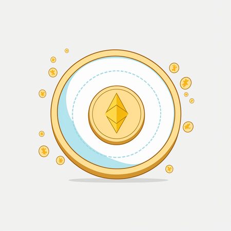 Ethereum Coin  AI Image