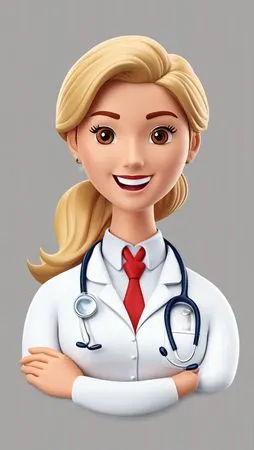 Female Doctor  AI Image