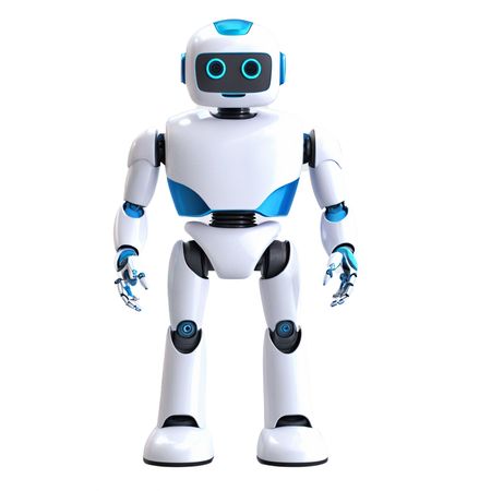 Friendly Humanoid Robot With Advanced Technology  AI Image