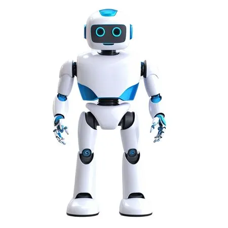 Friendly Humanoid Robot With Advanced Technology  AI Image