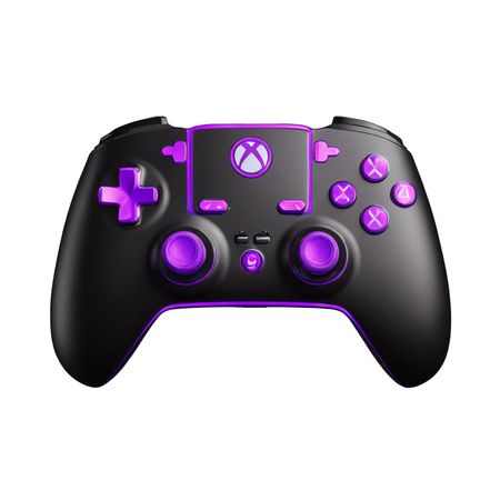Gaming Controller With Illuminated Buttons  AI Image