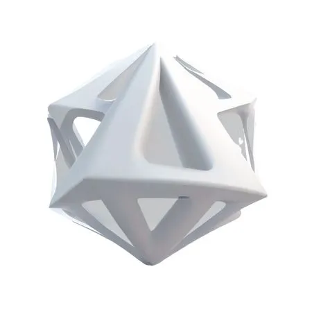 Geometric Structure  AI Image