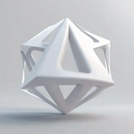 Geometric Structure  AI Image