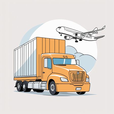 Globaler Transport  AI Image