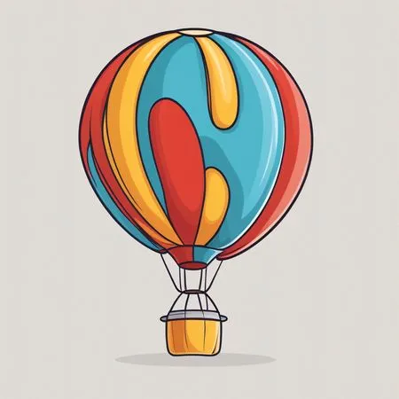 Globo aerostático  Imagen AI
