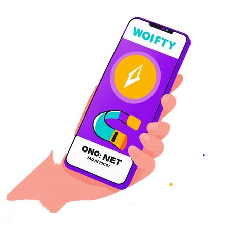 Hand Holding A Smartphone Displaying An App  AI Image