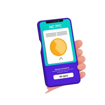 Hand Holding Smartphone With  Crypto App  AI Image
