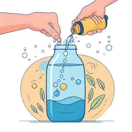 Hands Infusing Drink in Jar With Beverage  AI Image