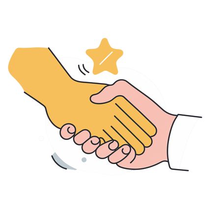 Handshake Symbolizing Partnership  AI Image
