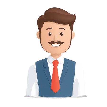 Happy Businessman  AI Image