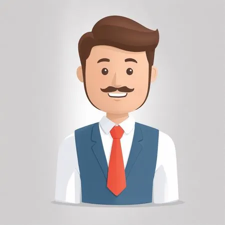 Happy Businessman  AI Image