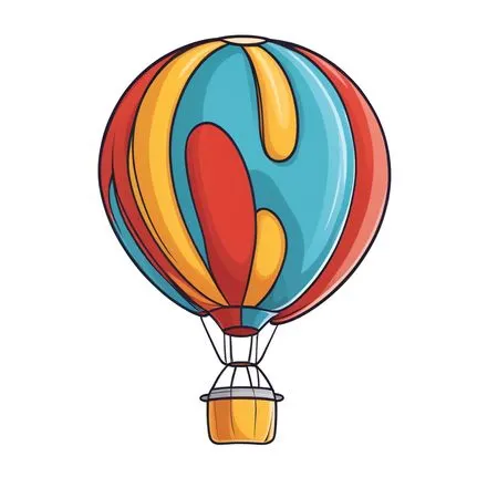 Hot Air Balloon  AI Image