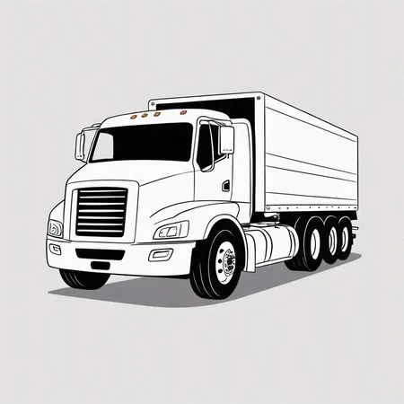 Lieferwagen  AI Image