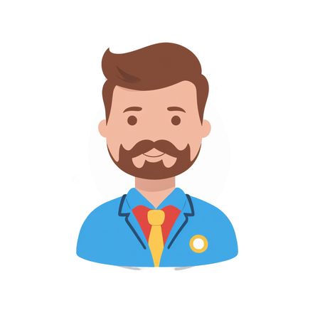 Man In Suit  AI Image