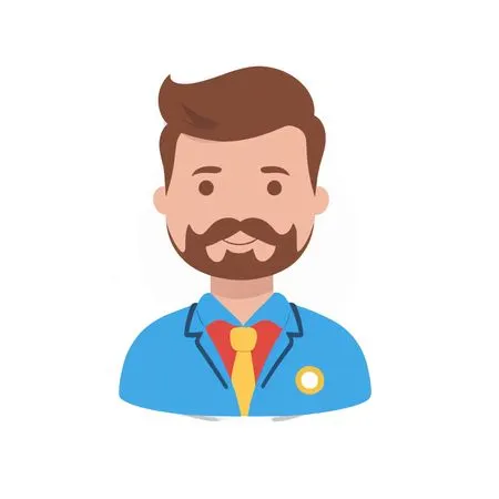 Man In Suit  AI Image