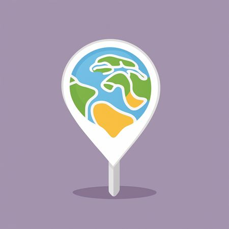 Map Marker  AI Image