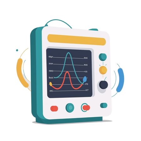 Medical Monitor  AI Image