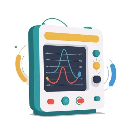 Medical Monitor  AI Image