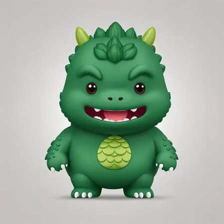 Dragon mignon  AI Image
