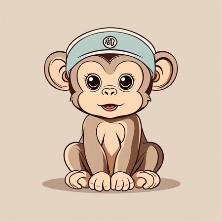 Singe mignon  Image IA