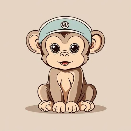 Singe mignon  Image IA