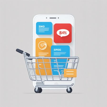 Achats mobiles  AI Image