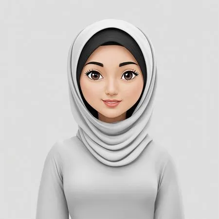 Mujer en hijab  Imagen AI