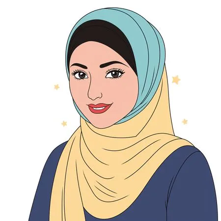 Muslim Female  AI Image