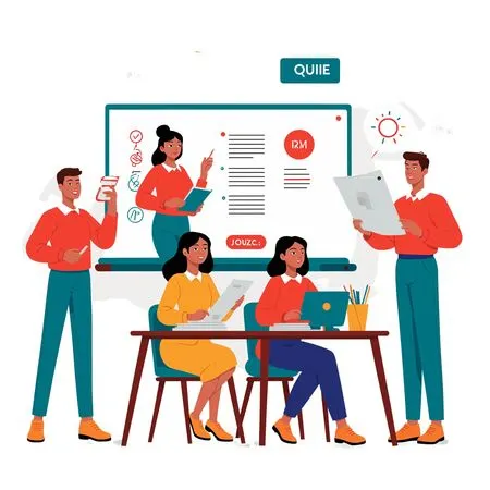 Office Team Collaborating On A Project  AI Image
