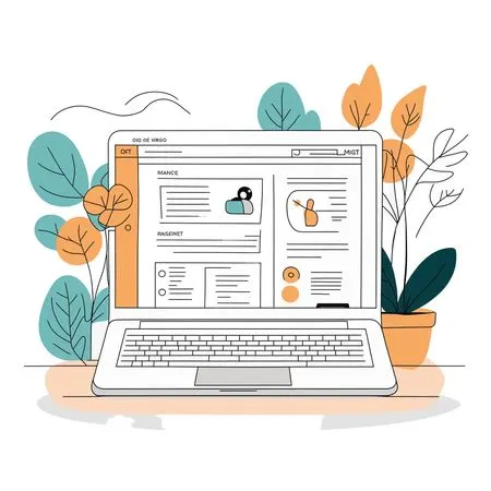 Office Workspace  AI Image