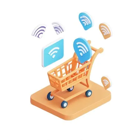 Online Shopping  AI Image