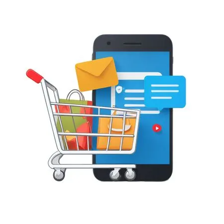 Online Shopping  AI Image