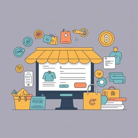Online Shopping AI Image