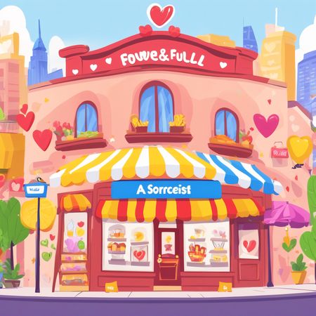 Escaparate de panadería  Imagen AI