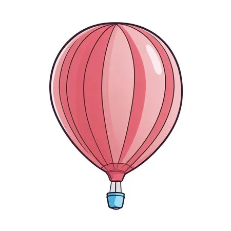 Parachute Balloon  AI Image