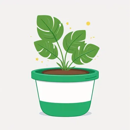 Plante en pot  Image IA