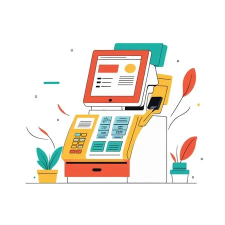 Point of sale System With Modern Features  AI Image