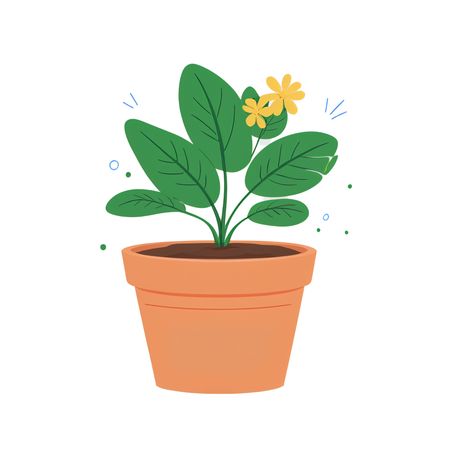 Potted Plant  AI Image