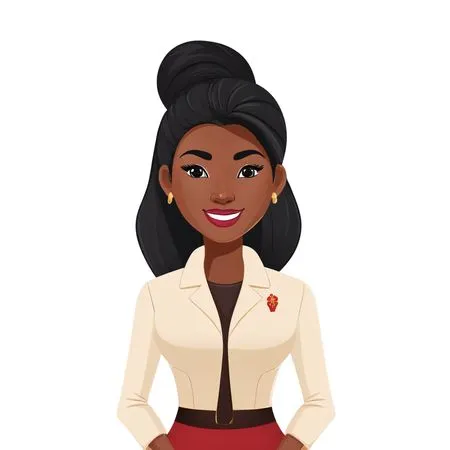 Professional Woman Character  AI Image