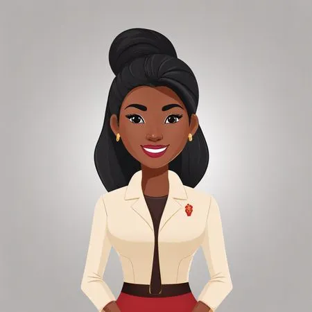 Professional Woman Character  AI Image