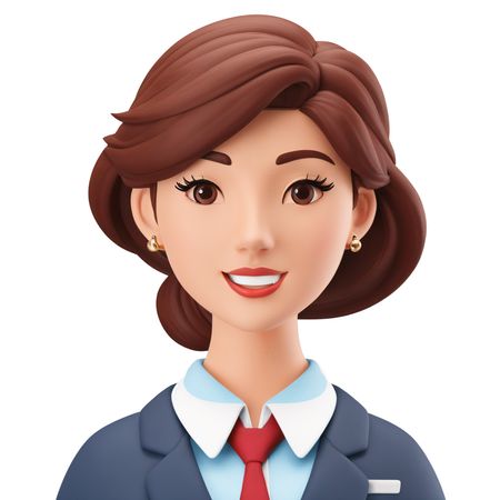 Professional Woman In A Suit  AI Image