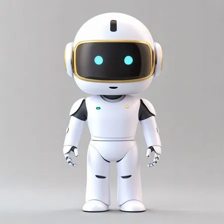 Robot futuriste  AI Image
