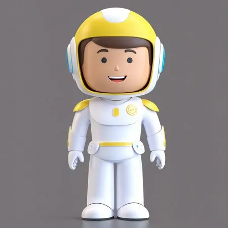 Robotic character AI Image