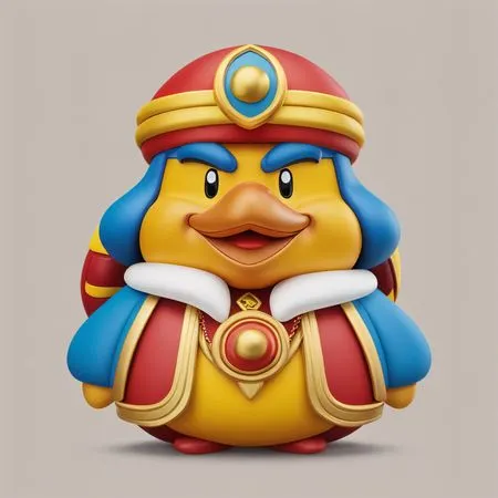 Personnage de Royal Duck  Image IA